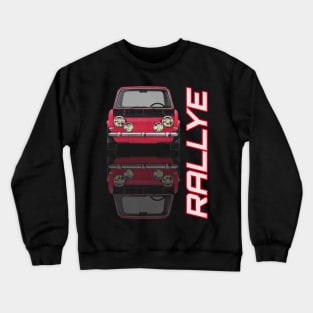 Geo3Doodles Simca Rallye (Script) Doodle Crewneck Sweatshirt